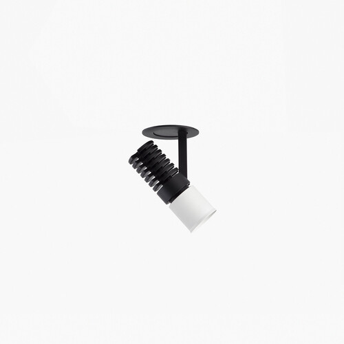 UNO siyah/beyaz recessed spot pulldown 8W 24° 2700K CRI90