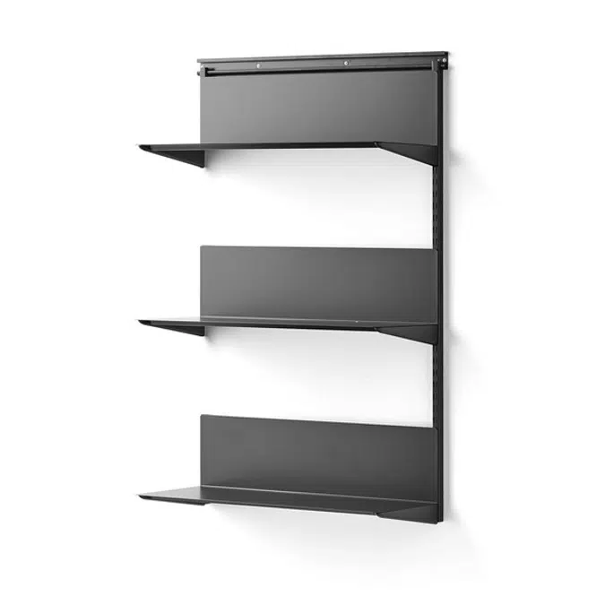 Shape Metal Modular Add-on Wall Shelf