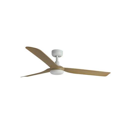 PUNT M Ceiling fan beyaz/maple