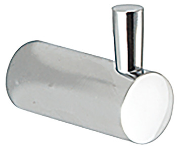 Towel hook, round series, for screw fixing - 980.62.132