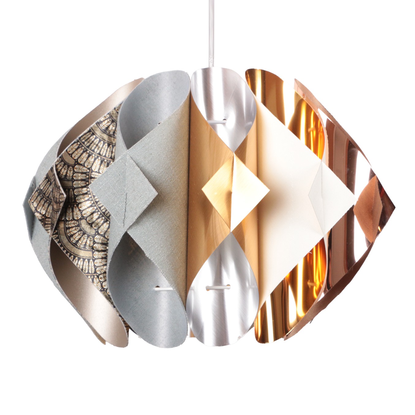 Lyra Çok Katmanlı Desenli Sarkıt Avize Mix 