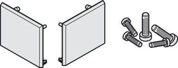 End cap set, For angled profile - 941.00.077