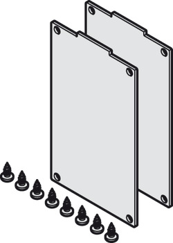 Covers, On front edge, for ceiling installation - 947.05.402