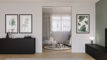 Hawa Porta 100 GMT Pocket Sliding Door Fitting - 941.00.011