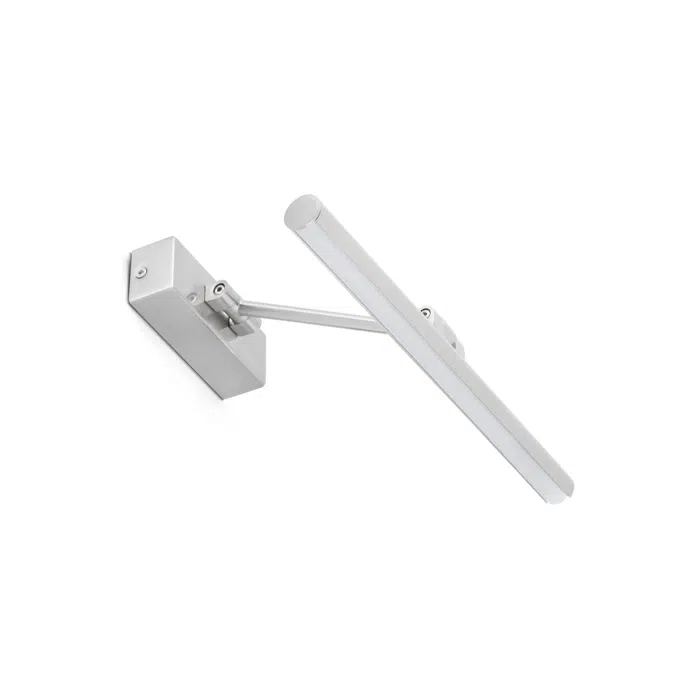 61080 - MAGRITTE 300 Matt Nickel Picture Wall Light 6W