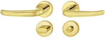 Door handle set, stainless steel, Startec, Model LDH 2176 - 903.93.589