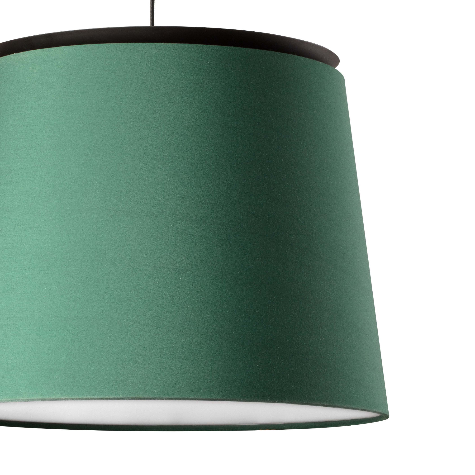 SAVOY Black/green pendant lamp
