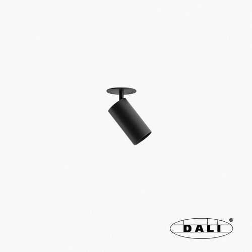FOST PULLDOWN siyah spot 15W 36° 4000K CRI90 DALI
