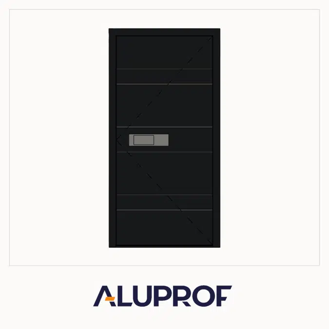 MB-86N SI AD18 Single Panel Door (Inward/Outward Opening)