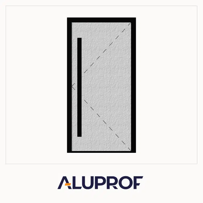 MB-86N SI AD39 Single Panel Door (Inward/Outward Opening)