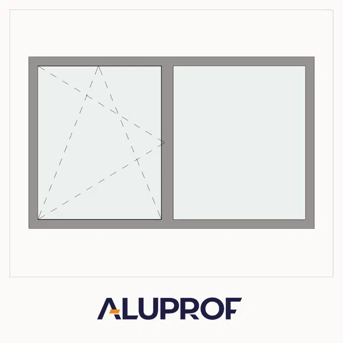 MB-79N US SI Type A Çift Kanat Sabit Bölmeli Vasistas Pencere