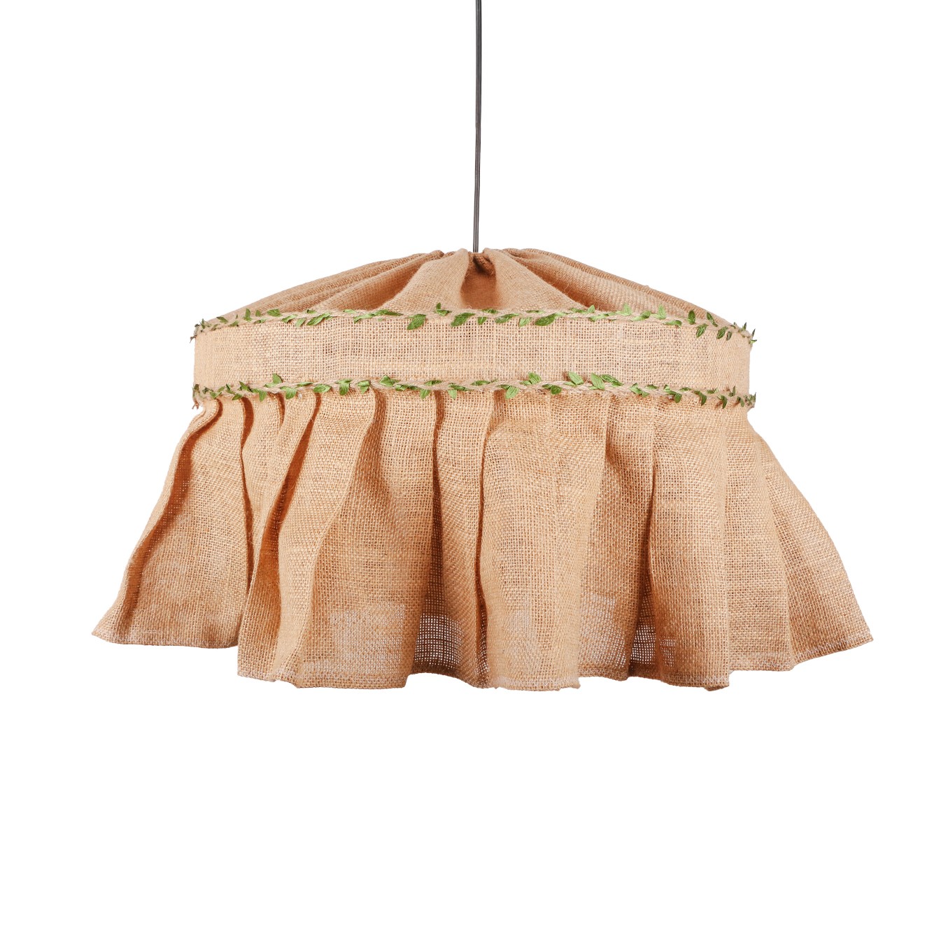 Cappadocia Yaprak Detaylı Jüt Avize  