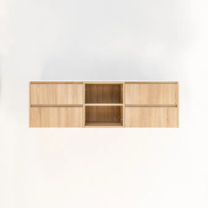 Addison Maxi Shelved Modern Vanity