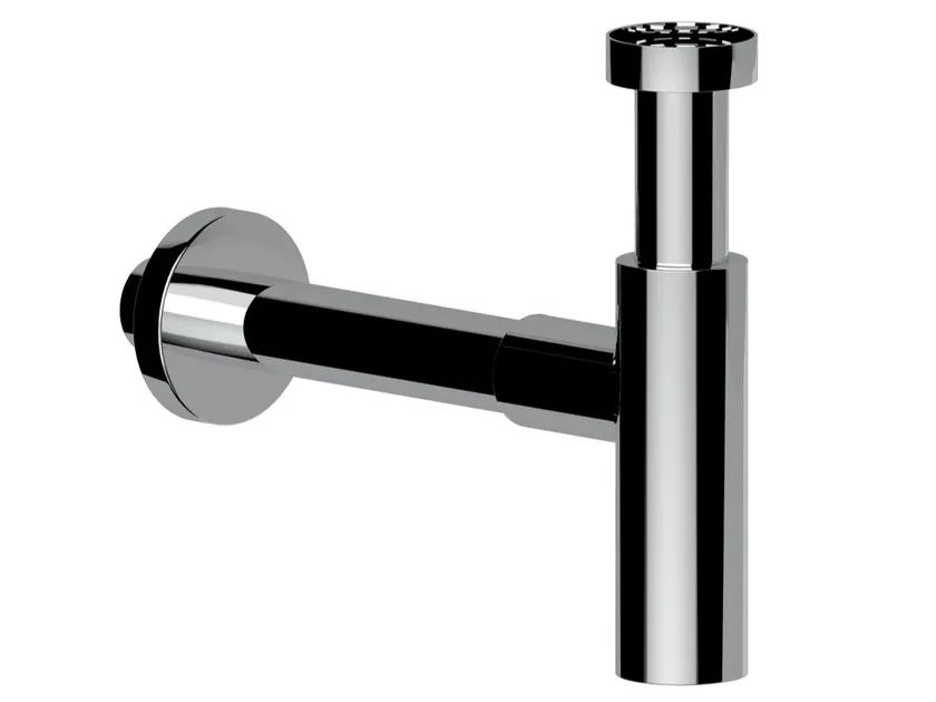 Chromed brass siphon