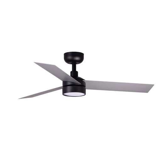 CRUISER S LED Ceiling fan siyah/aluminium 20W SWT