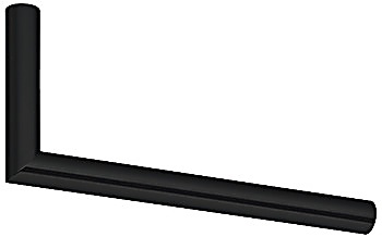 Coat hanger, Mounting beneath shelf and on rear panel - 843.68.070