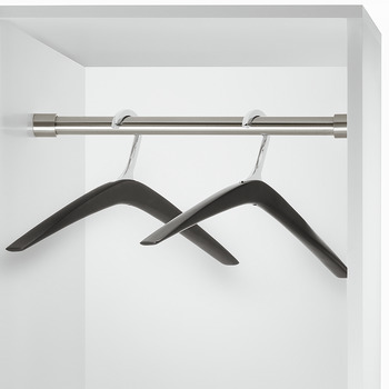 Wardrobe rail, round, ⌀ 18 mm - 801.17.702