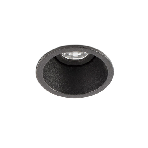 FOX 50 Black adjustable recessed lamp 5W 2700K
