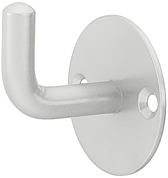 Wardrobe hook, Steel, round rose - 842.40.980