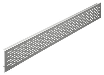 Ventilation trims and grilles, Aluminium, with smooth flanges - 575.22.911