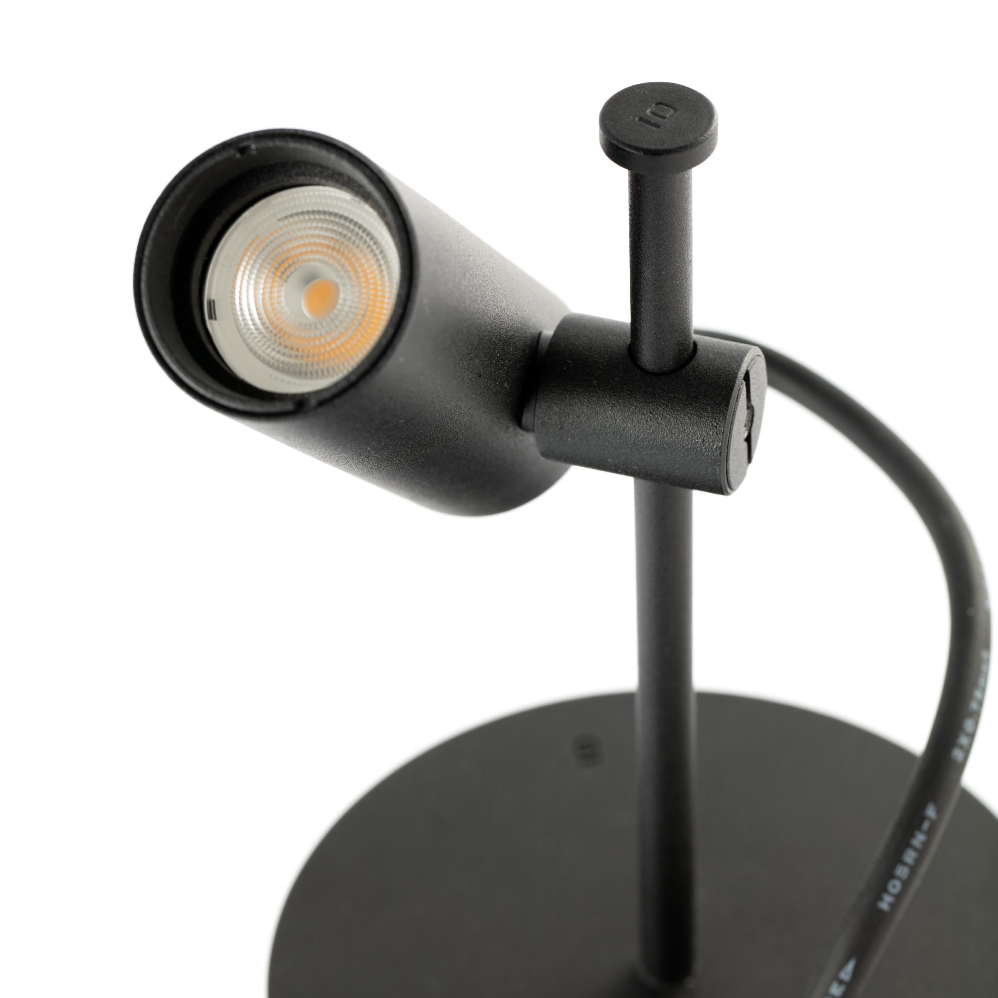 CLAP Black wall lamp/ceiling 6W 3000K 38º