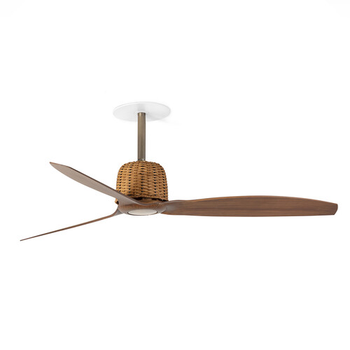 WEAVER RECESSED M Old altın/ceviz fan duvar kumandası beyaz