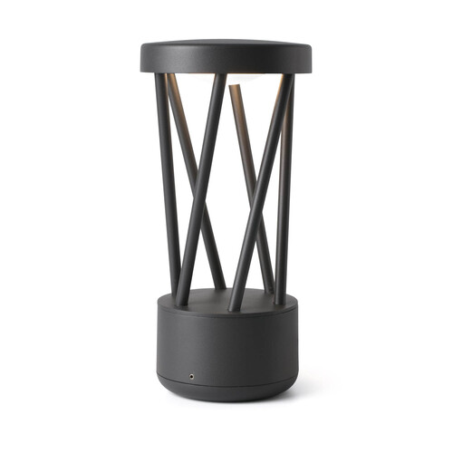 TWIST 300 Dark grey post lamp