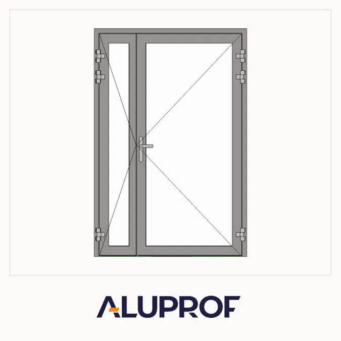 MB-60E EI Fire-rated Double Doors