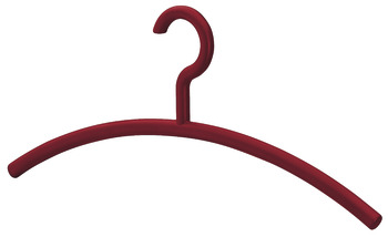 Coat hangers, polyamide, rigid hook, round shackle - 804.56.033