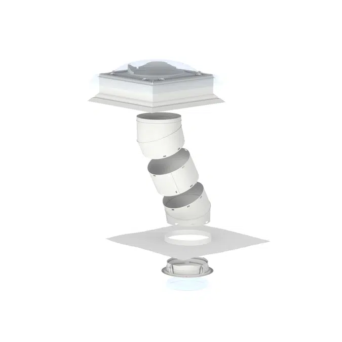 TCF/TCR Teras Çatı İçin Işık Tüpü Sistemi