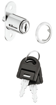 Push-button cylinder, Econo, with fixed plate cylinder - 234.33.431