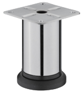 Furniture foot, with plate, with height adjustment - 634.94.251