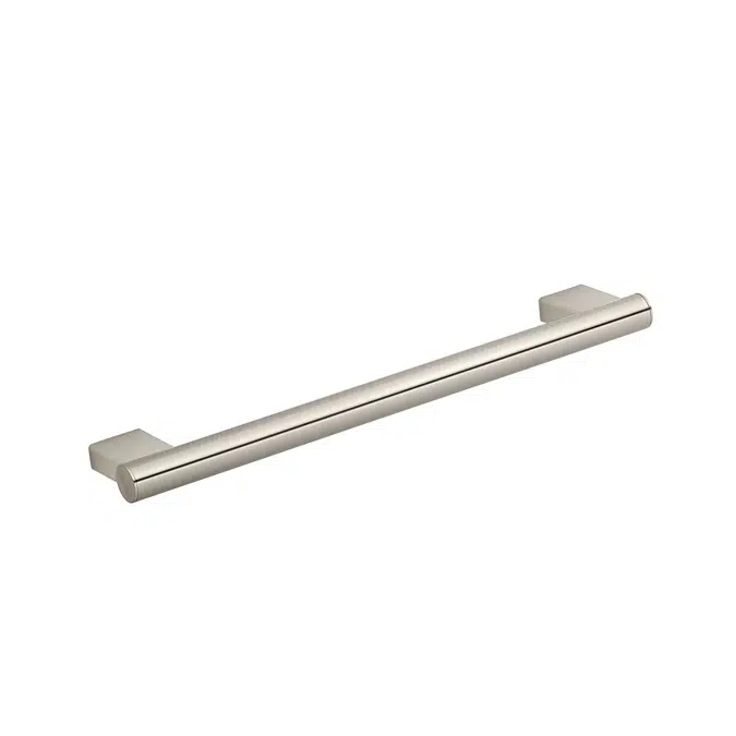 Mizu Drift Straight Grab Rail 450mm Brushed Nickel 2265144