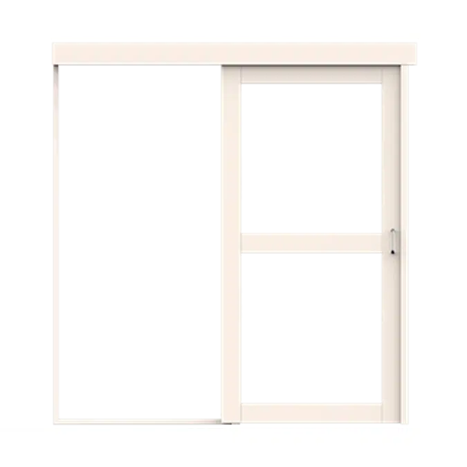 Sliding On Wall 3820 + Unique HP GW02L Sliding Door